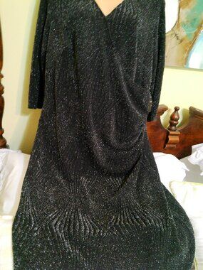 TRIXXI BLACK COCKTAIL DRESS NWT SIZE 1X